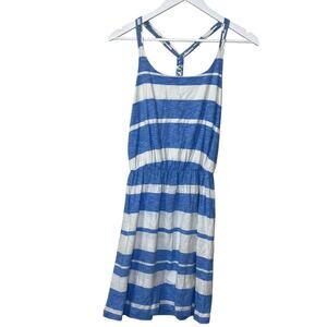 Lilly Pulitzer Lockwood Dress in Tide Blue Lazy Days Striped Women XS